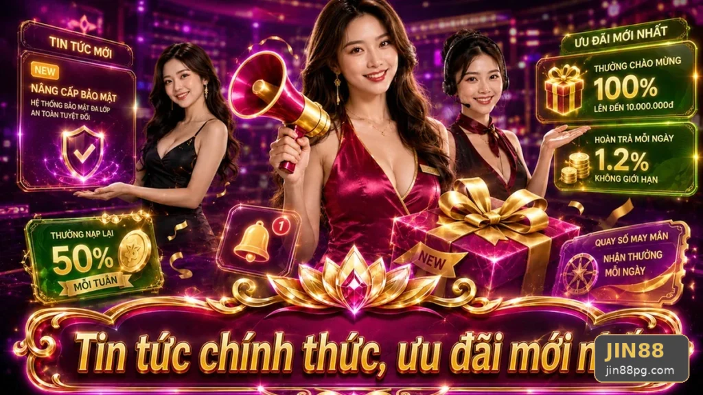 Giải Thích Biểu Tượng, Tính Năng Và Quy Trình Tin Tức JIN88: Trải Nghiệm Toàn Diện Về Ưu Đãi Tại jin88pg.com